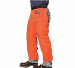 Chainsaw Chaps, Orange, Nylon, , 39 in Length